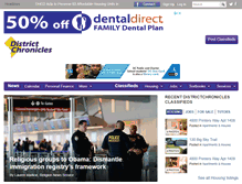 Tablet Screenshot of districtchronicles.com